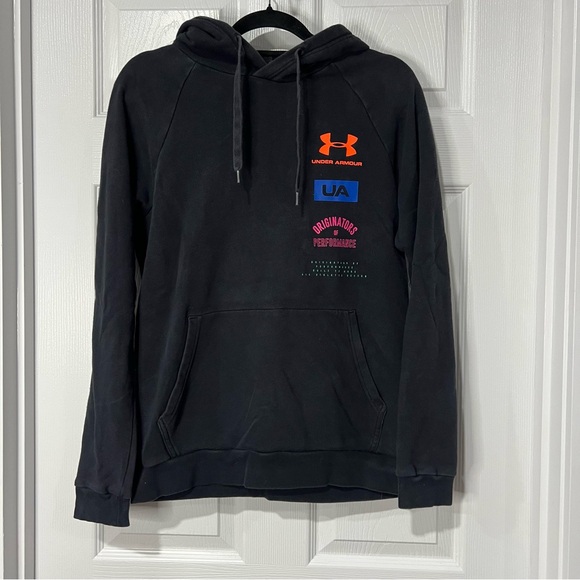 Under Armour Black Hoodie “originators of performance” - Picture 1 of 6